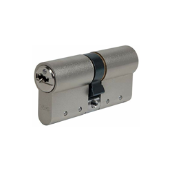 835.32.32.09 Cilindro Europeo Palladium da infilare di Sicurezza certificatoUNI EN 1303:15, Finitura Nickel Satinato, 64 mm 32-32 mm, nichelato - Viro características