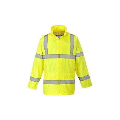 Portwest H440 Giacca Impermeabile ad Alta Visibilità para , XXL, Giallo