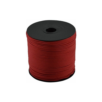 006037316 Cordino Colorato Hobby, Rosso, 3 mm, 90 m - Corderie Italiane