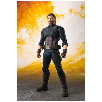 Captain America (avengers Infinity War) Bandai Tamashi Nations Sh Figuarts Action Figure