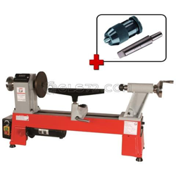 Tornio Legno 460mm Banco Holzmann D460fxl + Att. Mandrino Cm2 + Mandrino 1-16 Mm características