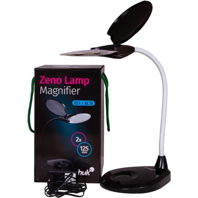 Lente di ingrandimento Lampada Zeno ZL7 Nero - Levenhuk
