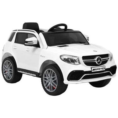 Auto Per Bambini Mercedes Benz Gle63s Plastica Bianca