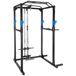 Stazione Per Body Building Con Lat Machine - Nero / blu características