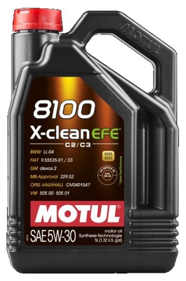 MOTUL Olio motore 8100 X-CLEAN EFE 5W30 109456