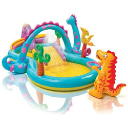 Dinoland 57135EP Piscina Gonfiabile Centro Giochi 333 x 229 x 112 cm en oferta