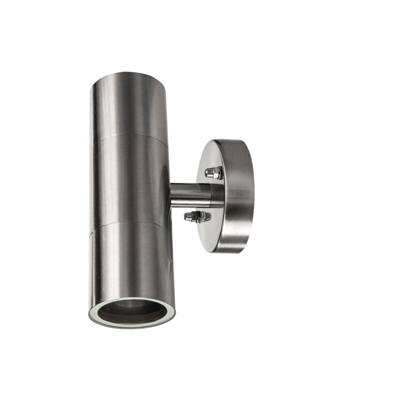 Bellotti - Applique teti silver con 2 luci - FARETTO LAMPADA LUCE IN ACCIAIO