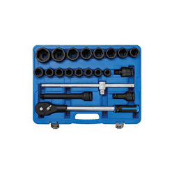 BGS 5258, Set di Chiavi a Bussola, 21 Pezzi. 20 mm (3/4”), con Valigetta in plastica, per Camion, NFZ, Agricoltura, 0 W, 0 V precio