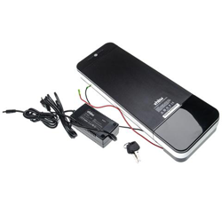 Batteria Per Portapacchi (15,4ah, 24v, Li-ion) Incl. Caricatore + Attacco Usb Compatibile Con E-bike, Bicicletta Elettrica - Tipo 3 precio