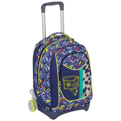 Zaino Scuola Ragazzi Trolley 3in1 New Jack Widget Con Carrello Rimovibile características