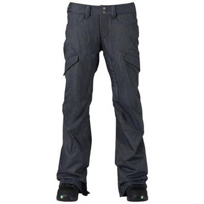 Pantalone Snowboard Donna Lucky Blu Xs