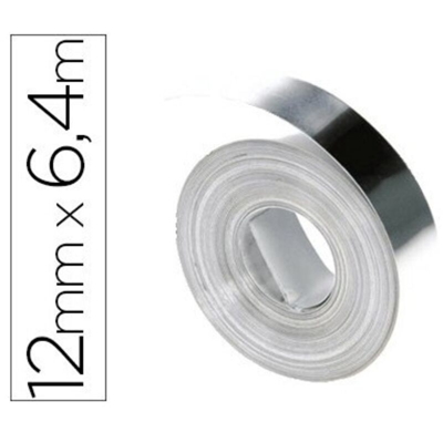 Nastro di alluminio senza adesivo 12mmx6,40m. - Dymo