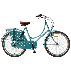 Unbekannt Omafiets Om24n3 - Bicicletta Olandese Da Bambina, 24'''', 3 Marce, Verde en oferta