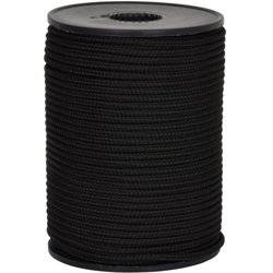 006037033 Cordino Colorato Hobby, Nero, 2 mm, 350 m - Corderie Italiane en oferta