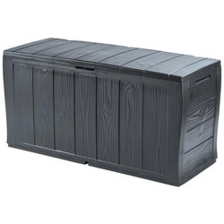 Scatola Di Immagazzinaggio Keter Sherwood 270l Antracite en oferta