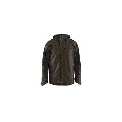 475918464599M - Giacca elasticizzata, taglia M, colore: Verde oliva scuro - Blaklader