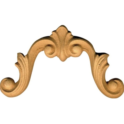 Sicashop - Fregio in pasta di legno cm 6x9.7 per decorazioni e restauri 4045