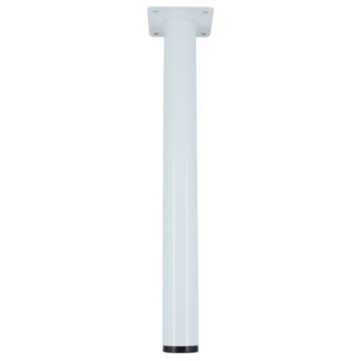 Manart - PIEDINO ACCIAIO DIAM. 30 CM.80 COL. BIANCO