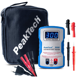 Peaktech - Tester per illuminazione LED ~ 0 ... 300 V DC ~ con avvio soft características