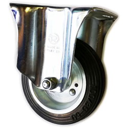 Tellure Rota - Ruota in gomma standard con piastra fissa, scegli se 100mm precio