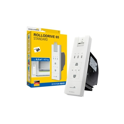 22726 ROLLODRIVE 65 Standard/avvolgitore Elettrico, Bianco - Schellenberg