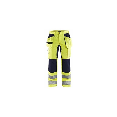 Blaklader 155218113389C66 - Pantaloni da lavoro elasticizzati High Vis, taglia C66