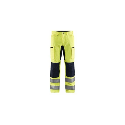 Blaklader 158518113399D84 - Pantaloni da lavoro elasticizzati High Vis, taglia D84