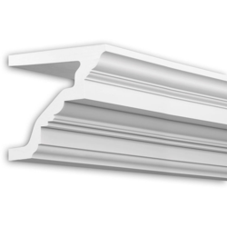 Cornice soffitto parete Profhome 432201 profilo di facciata modanatura modanatura tipo stucco design classico senza tempo bianco 2 m - PROFHOME DECOR características