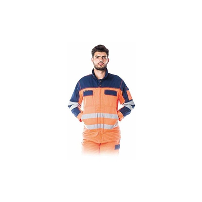 Leber&Hollman LH-Jacwinter_Xxl Vister - Giacca isolata protettiva, taglia XXL, colore: blu