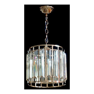 Lampadario Pendente Portalampada E27 Da Soffitto Cilindrico Ramato - Mille Lucciole - ASIA LED