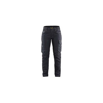 Blaklader 714011418900C38 - Pantaloni da lavoro elasticizzati da donna, taglia C38, colore: Blu navy
