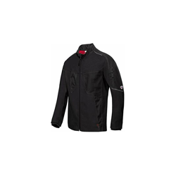 BP 1822-565-0032-44/46l - Giacca da lavoro da uomo, colletto imbottito e cerniera frontale, 65% poliestere/35% cotone, taglia 44/46L, colore: Nero precio