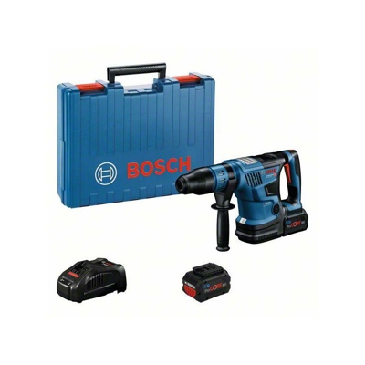 Bosch Martello perforatore a batteria BITURBO con sistema SDS max GBH 18V-36 C, 2 x batterie ProCORE18V 8.0Ah - 0611915002