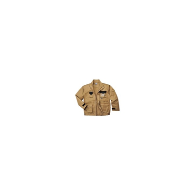 Portwest - Giacca da lavoro Texo con tasche multiple removibili e tasca per documento di riconoscimento con anello a D, taglia S - 3XL (XXXL),