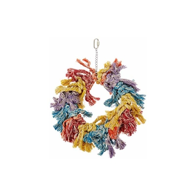The Bird House, Flossin Ring Bird Toy - Happypet