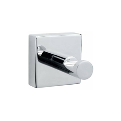 hukk - Gancio da bagno cromato, con soluzione adesiva, antiruggine, elevata forza di tenuta (fino a 5 kg), 39 mm x 39 mm x 52 mm - Tesa en oferta
