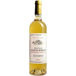 CHATEAU SIGALAS  RABAUD 2010 - 1ER CRU CLASSE en oferta