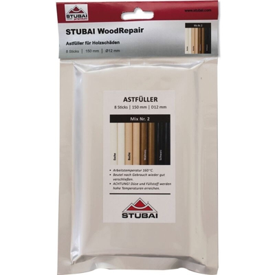 252121 Bastone Legno per Riparazione, Multicolore - Stubai