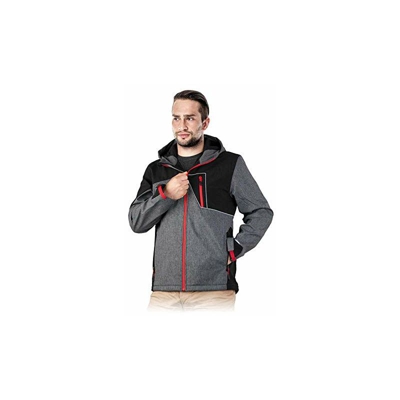 Leber&Hollman LH-Drizel_Sbm - Giacca protettiva, taglia M, colore: Grigio