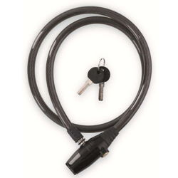 Catena Sicurezza Antifurto Bici Bicicletta Lucchetto 2 Chiavi Acciaio 12x1000mm - DUNLOP en oferta