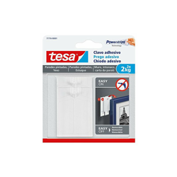 Chiodo Adesivo da 2kg per Carta da Parati ed Intonaco, Bianco, Set di 2 Pezzi - Tesa características