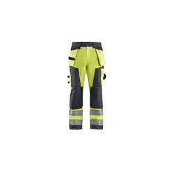 Blaklader 156818113396D112 - Pantaloni da lavoro da uomo, High Vis, colore: Giallo/Grigio medio precio