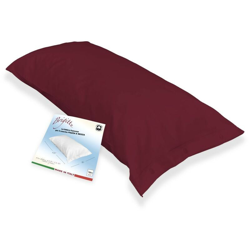 Tex Family - FEDERA BRIGITTE UNA PIAZZA E MEZZA MISURA FRANCESE CLIC-CLAC cm. 50 X 120 Bordeaux precio