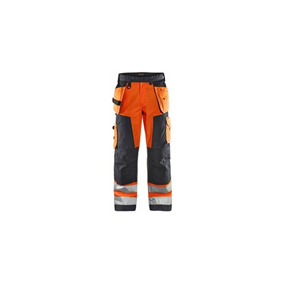 Blaklader 156818115349D92 - Pantaloni da lavoro artigianale, High Vis, taglia D92, colore: Arancione/Verde