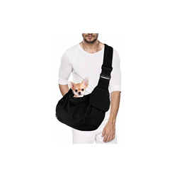 Lukovee - Fascia portabebè per cani di piccola taglia, con base, tracolla regolabile e cintura di sicurezza per cani di piccola taglia en oferta