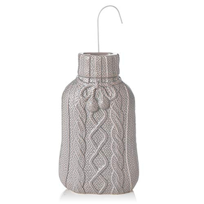 MONTEMAGGI Umidificatore a Forma di Gatto in Ceramica 18X4X13 cm (Borsa Acqua Calda Grigio)