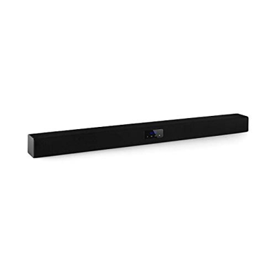 AUNA Areal Bar 150 Elegance - Soundbar, Connessione Bluetooth, 4 Casse, Amplificatore Digitale, 40W RMS, SD e USB, 1x Aux + 1x Coax, Telecomando, Coma