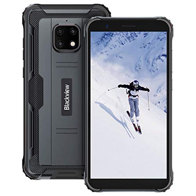 Rugged Smartphone, Blackview BV4900 Pro Android 10 4G Telefono Antiurto 4GB+64GB (128GB Espansione) Helio P22 5.7 inch, 5580mAh, 13MP + 5MP Camera Rug