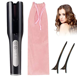 Automatico Ferro Arricciacapelli, Piastra arricciacapelli Ceramica Antiscottatura Intelligente Antistuck con 6 Impostazioni di Temperatura e 7 Imposta características