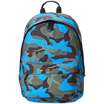 AmazonBasics - Zaino per uso quotidiano, blu mimetico
